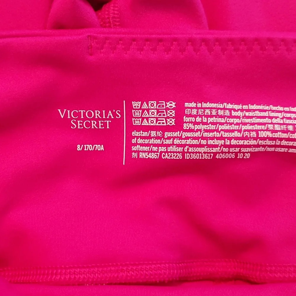 Victoria's Secret Leggings, Size 8, Wicked Rose - Picture 10 of 10